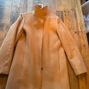 Aritzia Babaton Tan Wool Coat